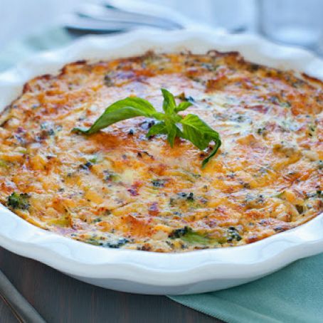 Turkey & Broccoli Crustless Quiche