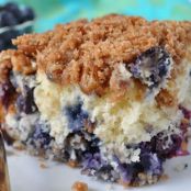 Blueberry Muffin Streusel Cake