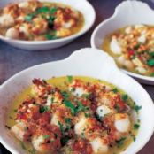 Bay Scallop Gratin