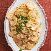 Slow-Cooker Three-Cheese Scalloped Potatoes