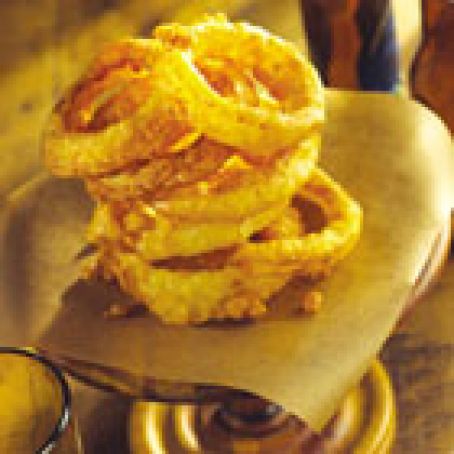 Fried Onion & Bell Pepper Rings
