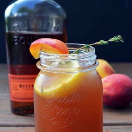 Bourbon Peach Sweet Tea