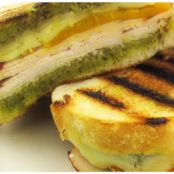 Fire Roasted Yellow & Red Pepper Grilled Turkey Sandwich
