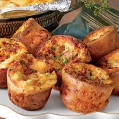 Fontina-Chive Yorkshire Puddings