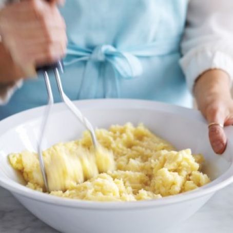 Potato, Parsnip, and Herb-Oil Puree