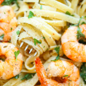 Garlic Butter Shrimp Pasta