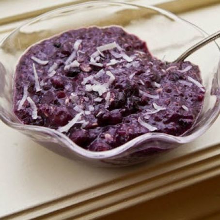 Vegan - Blueberry Chia Pudding