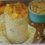 Peach Pie Overnight Oats