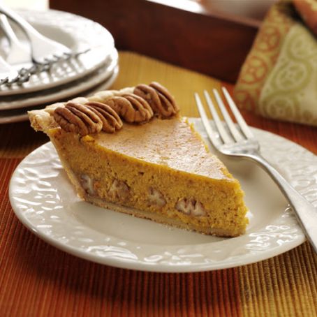 Pumpkin Pecan Pie