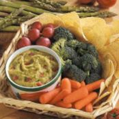 Asparagus Guacamole Dip W. W. Points Plus 1