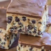 Chocolate Chip Cookie Dough Bars