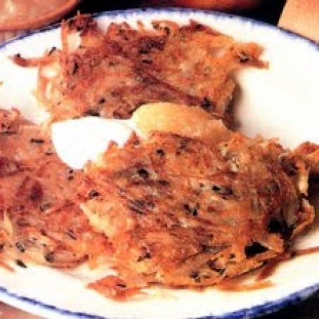 Potato Pancakes with Chives and Tarragon