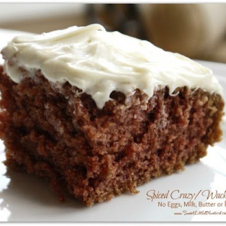 Spiced Crazy/Wacky Cake Recipe