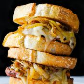 French Onion Chicken Sandwich