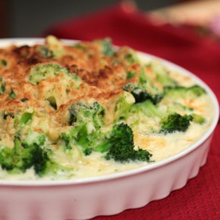 Carla Hall's Broccoli Gratin