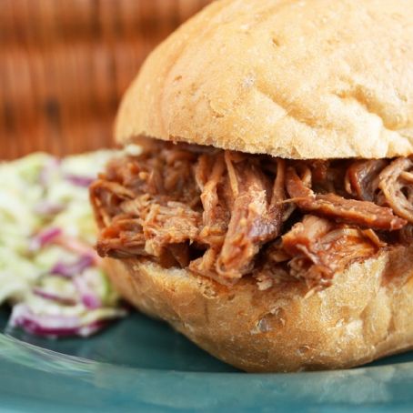 Traeger BBQ Pulled Pork Sandwich