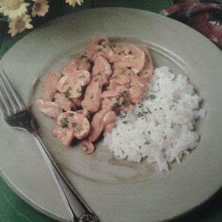 Veal Stroganoff