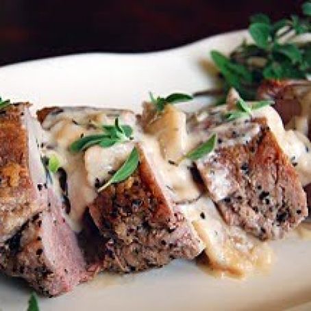 Pork Tenderloin with Caramelized Pears