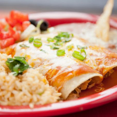 Sour Cream Enchiladas