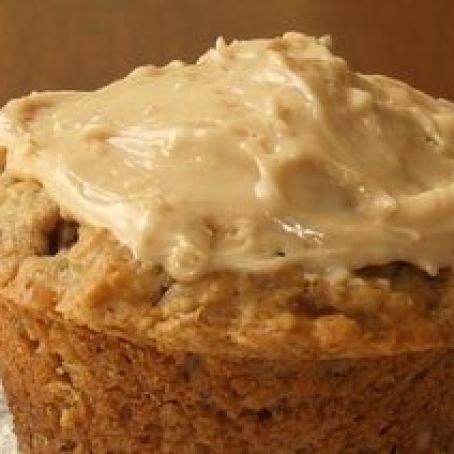 Peanut Butter Oatmeal Banana Muffins
