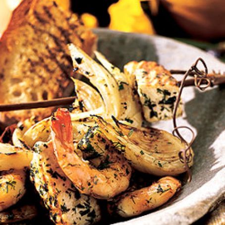 Seafood Kabobs - Recipe.com