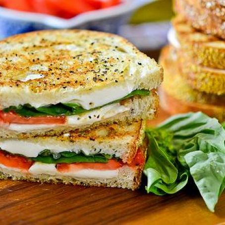 Grilled Margherita Sandwiches