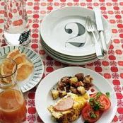 Tomatoes with Basil Vinaigrette