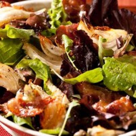 Caramelized Pancetta and Fennel Salad