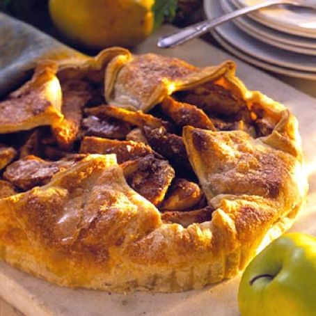 RUSTIC APPLE AND PEAR TART