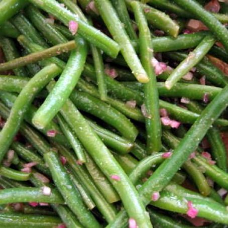 Marinated green beans