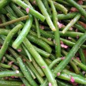 Marinated green beans