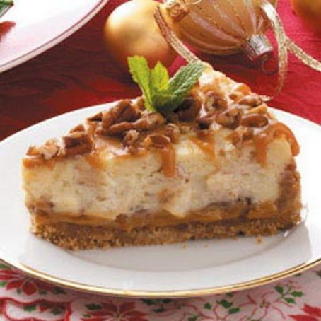 Caramel Apple Cheesecake