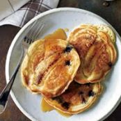 Blueberry-Banana Pancakes