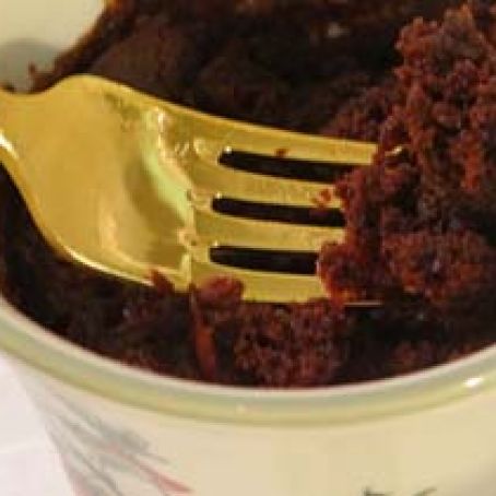 cake - Gluten Free Chocolate Mug Cake (Sugar-Free Dairy-Free Egg-Free)
