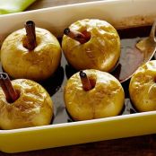 Baked Apples with Rum and Cinnamon