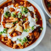 Spiced Turkey & Chickpea Chili