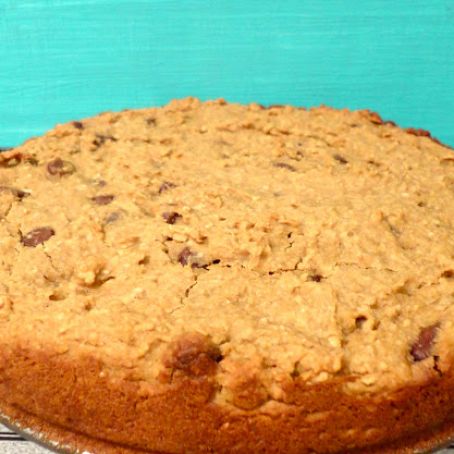 HEALTHY Chocolate Chip Cookie Dough Pie