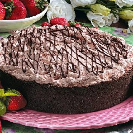 Chocolate Strawberry Torte