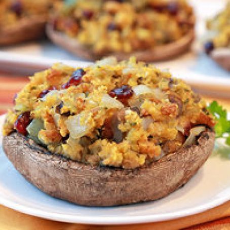 Holiday Stuffed Portabellas