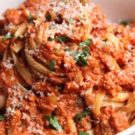 Slow Cooker Bolognese Sauce