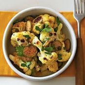 Curried Cauliflower with Capers