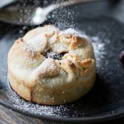 Mini Deep Dish Blueberry Pies