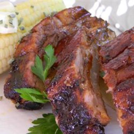 Baked BBQ Baby Back Ribs