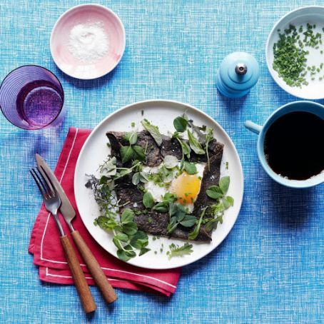 Egg & Greens Galette