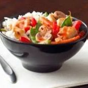 Sweet-and-spicy Chicken Stir-fry