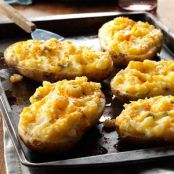 Cheesy Stuffed Baked Potatoes Recipe