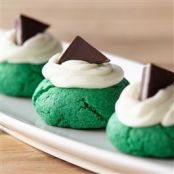 Frosted Mint Cookies