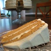 Paleo Spice Cake with Maple-Cashew Frosting