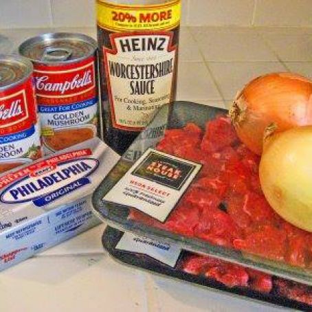 The Absolute BEST Crockpot Beef Stroganoff Recipe
