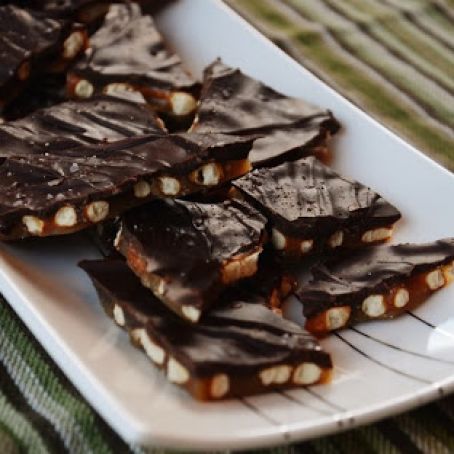 Toffee Pretzel Bark